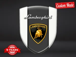 Lamborghini Adesivi e Decalcomanie Auto Resistenti Lusso Regolabili